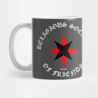 Religious Society Of Friends Quakers Symbol Gothic Mug